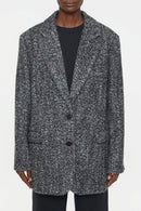 Boyfriend Blazer - Black - Femme