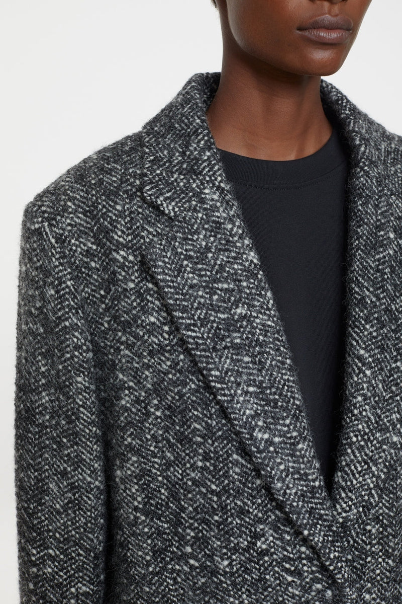Boyfriend Blazer - Black - Femme
