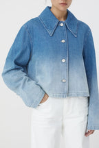 Veste Courte - Mid Blue - Femme