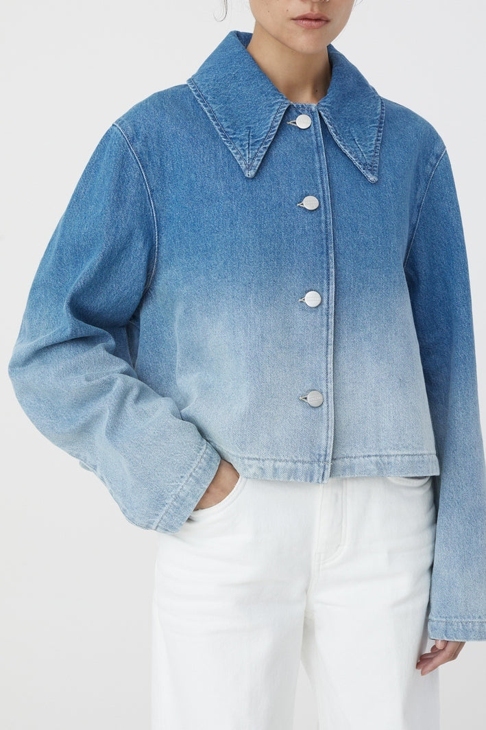 Veste Courte - Mid Blue - Femme