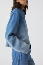 Veste Courte - Mid Blue - Femme