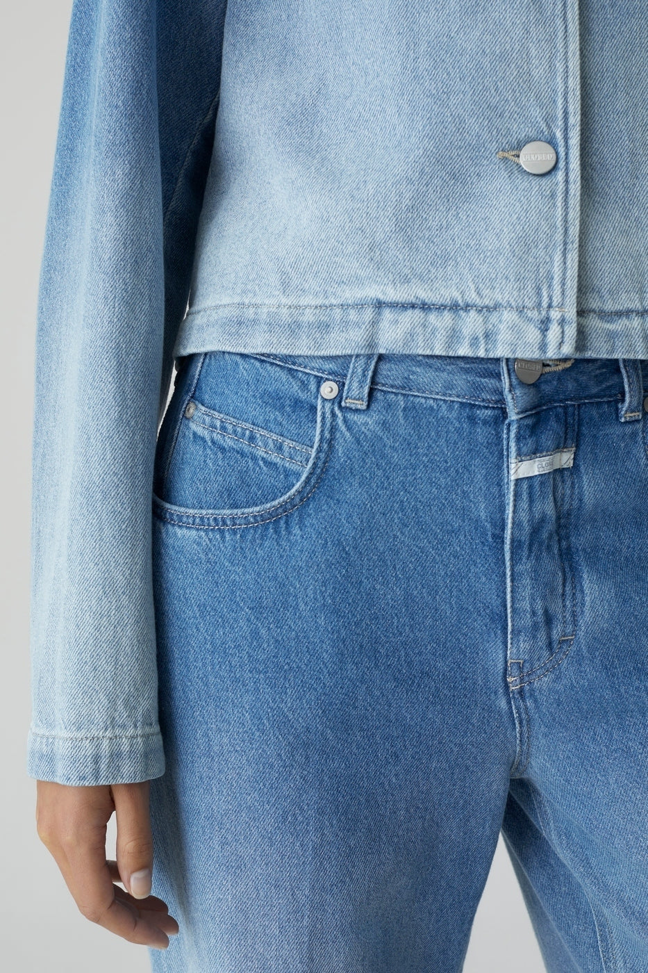 Veste Courte - Mid Blue - Femme