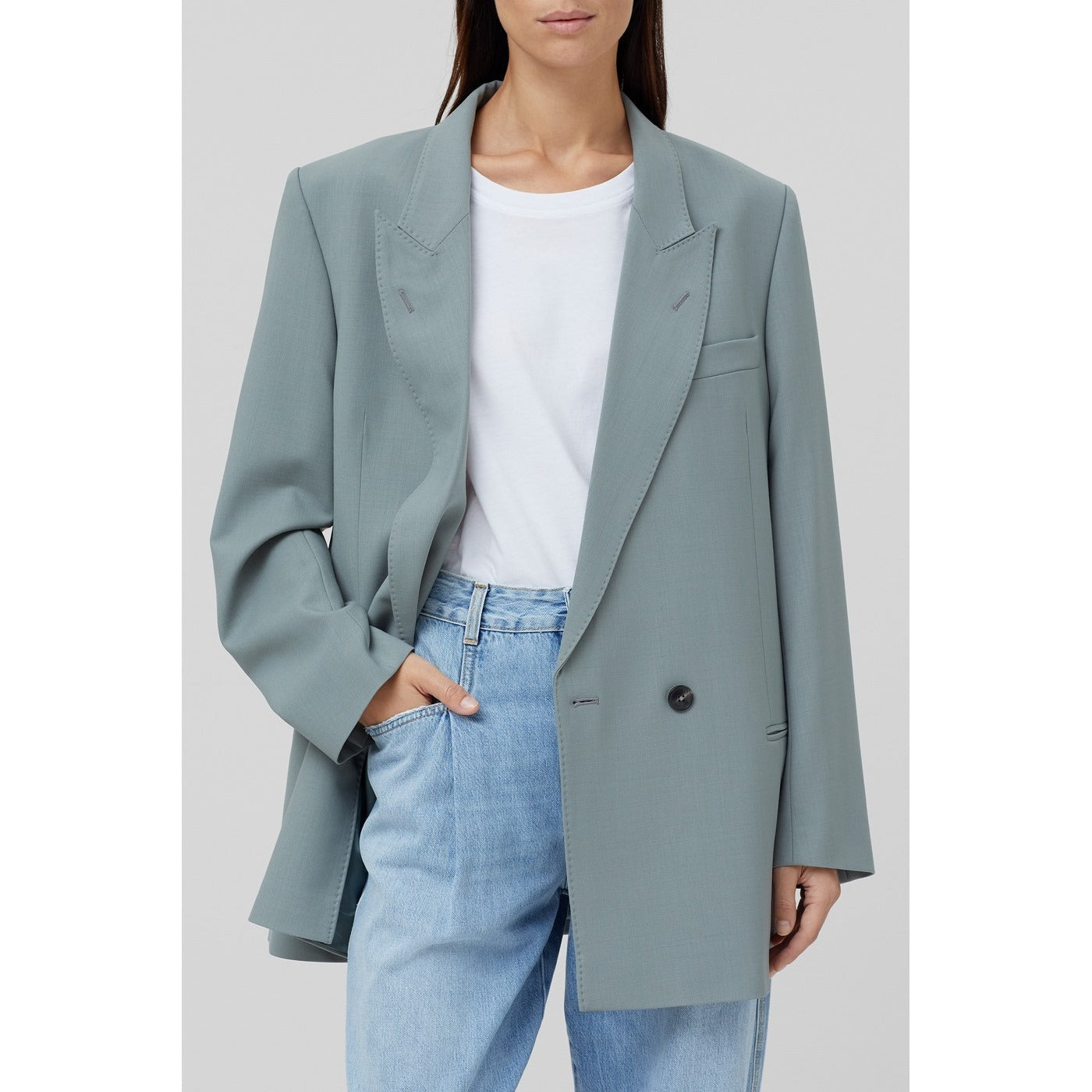 Manteau Kaycee - Pale Teal - Femme