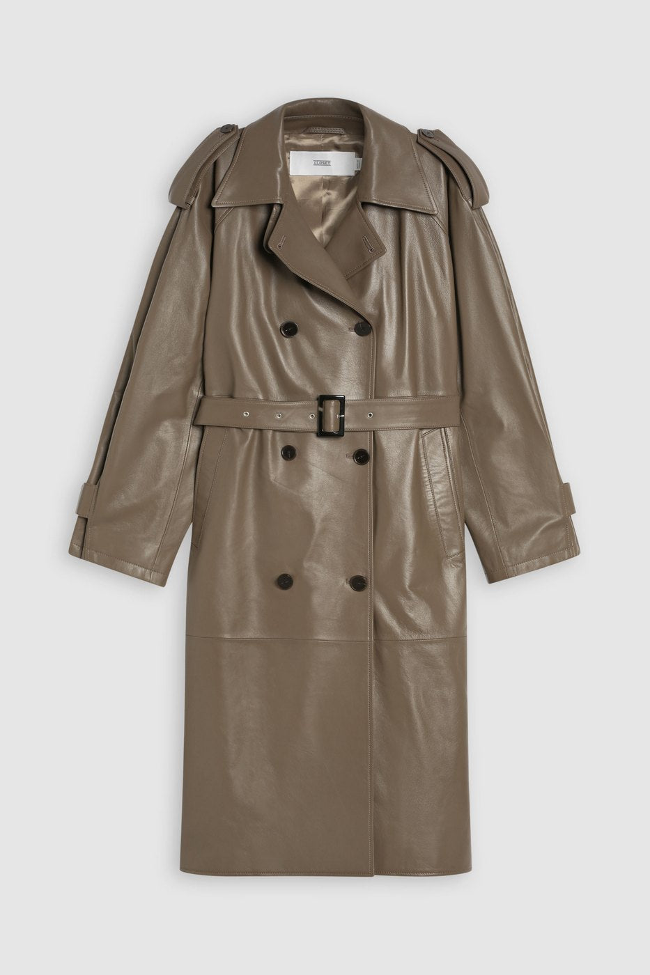 Gabardina de piel - Old Pine - Mujer