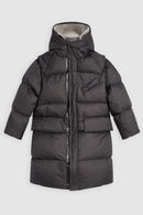 Manteau Mouleant  - Charcoal - Femme