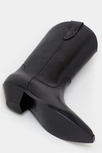 Western Boot - Black - Women