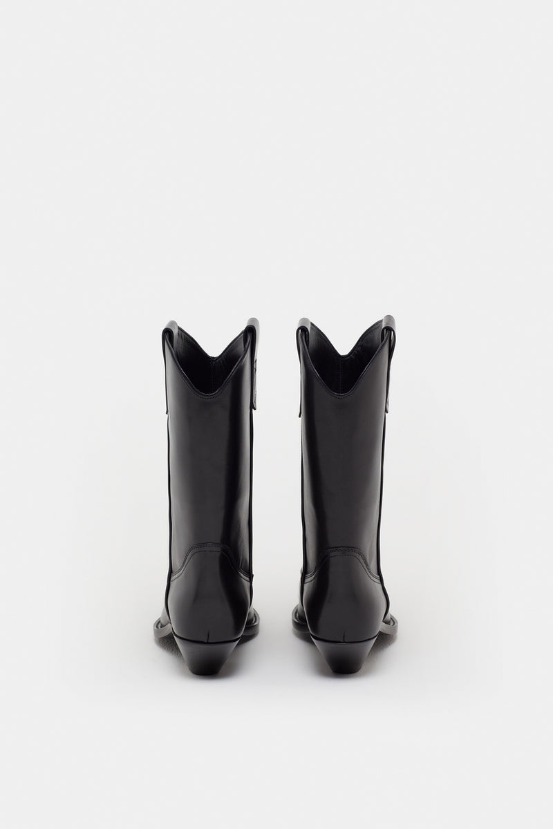 Western Boot - Black - Femme