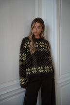 Pull Doux Teddy - Chocolat