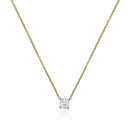 Collar “Brillant D’Amour” D0.33/1 Oro amarillo 750/1000 - Oro amarillo 750/1000