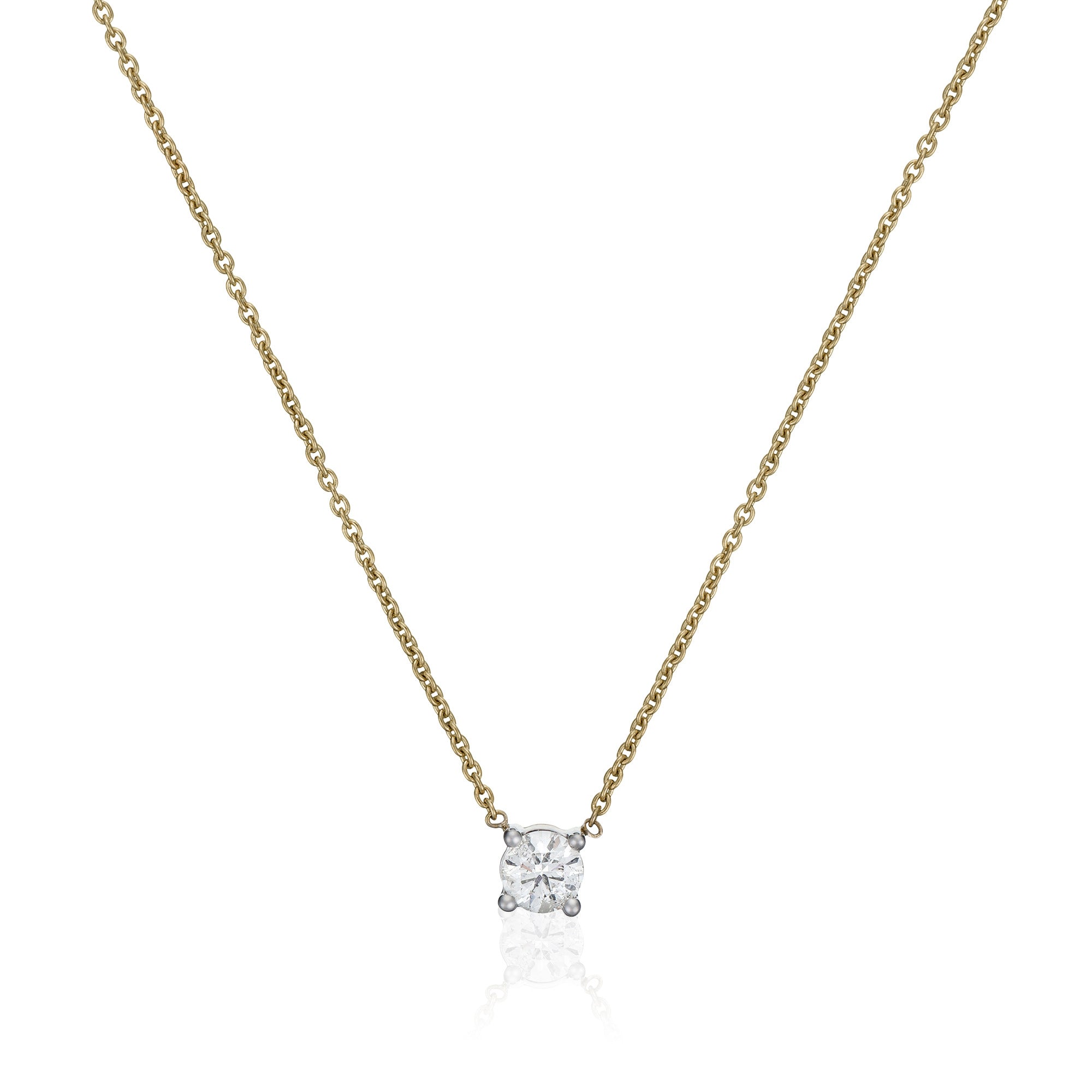 “Brillant D’Amour” Necklace D0.33/1 750/1000 Yellow Gold - 750/1000 Yellow Gold
