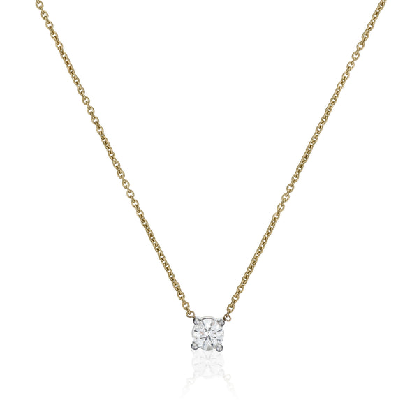 “Brillant D’Amour” Necklace D0.33/1 750/1000 Yellow Gold - 750/1000 Yellow Gold