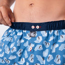 100% Organic Cotton Boxer Shorts - Penguin