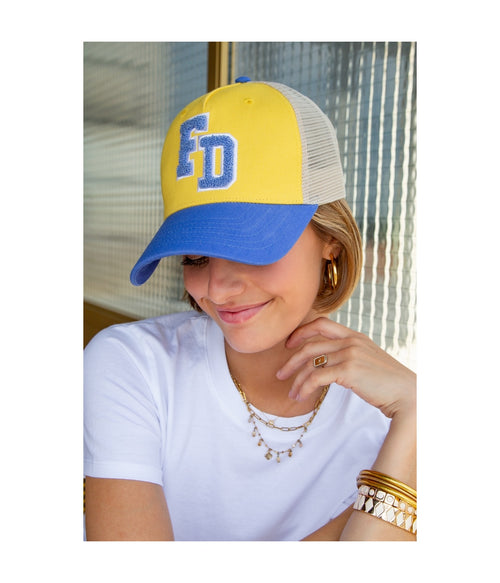 Casquette Trucker FD - Yellow - Mixte