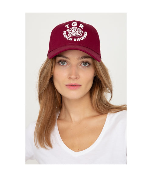 Casquette Tiger - Burgundy - Mixte