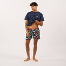Boxer Shorts In 100% Organic Cotton - Abstract Geometry