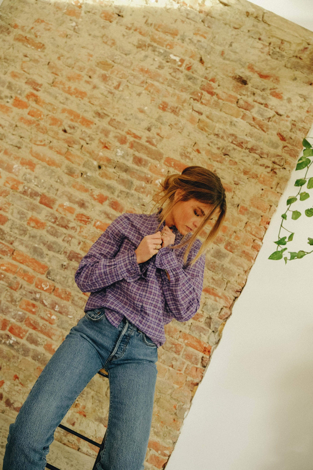 Mahaut Blouse Purple