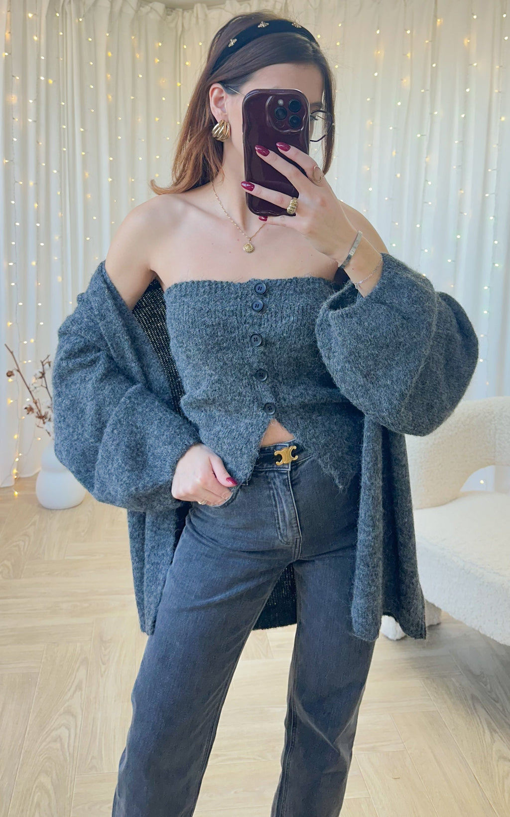 Filippa Bustier - Grey