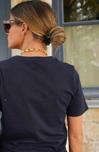 Marceau Navy T-Shirt