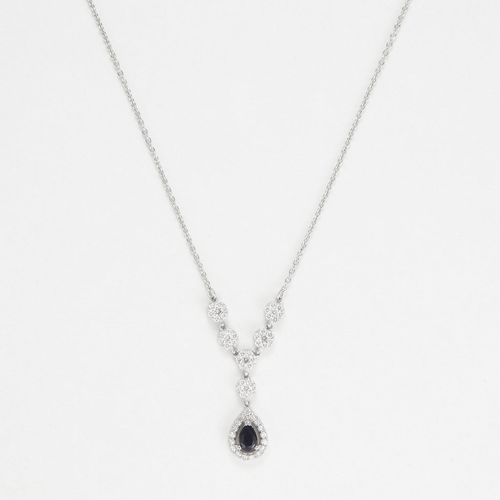 Collier "Historia" - Or Blanc 375/1000