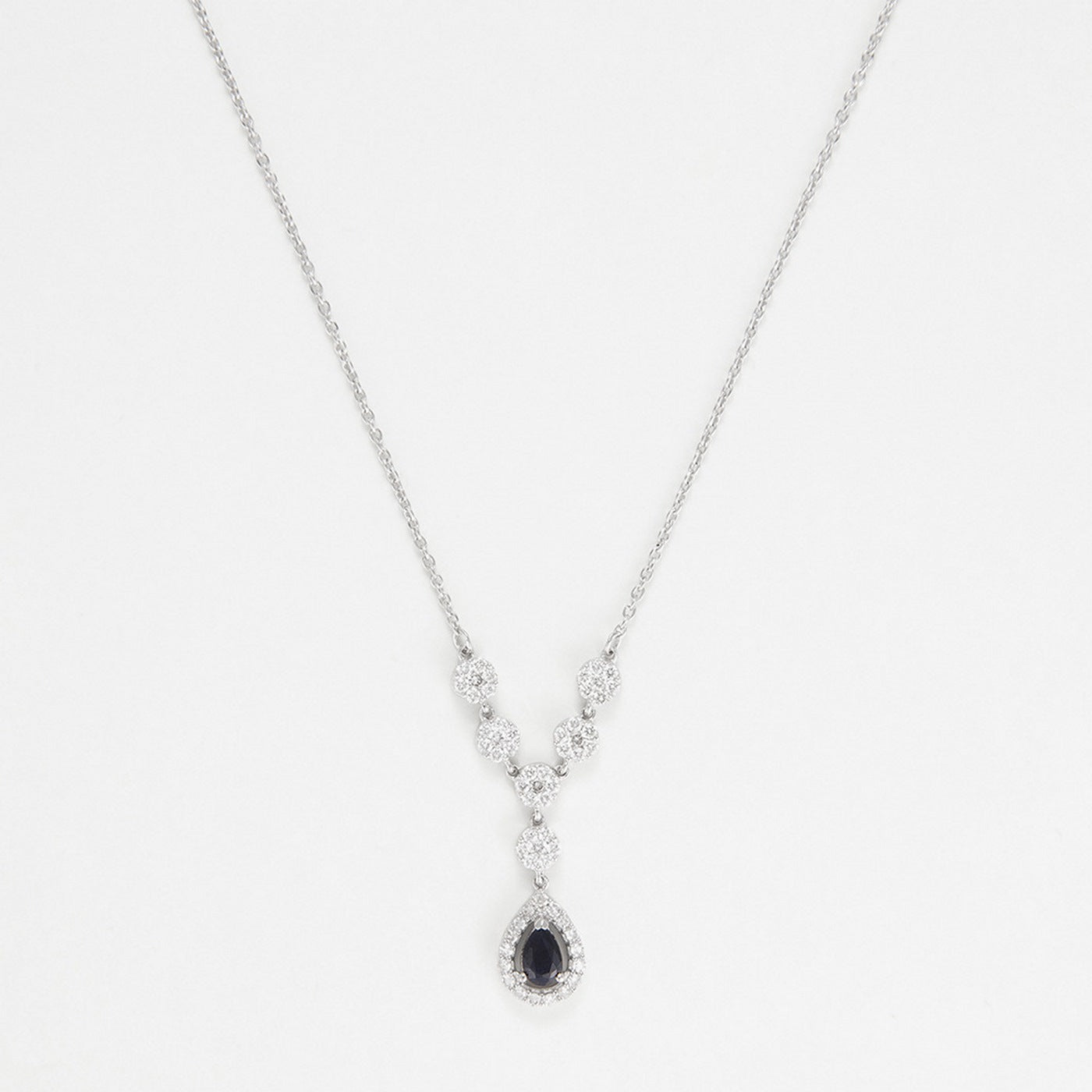 Collier "Historia" - Or Blanc 375/1000