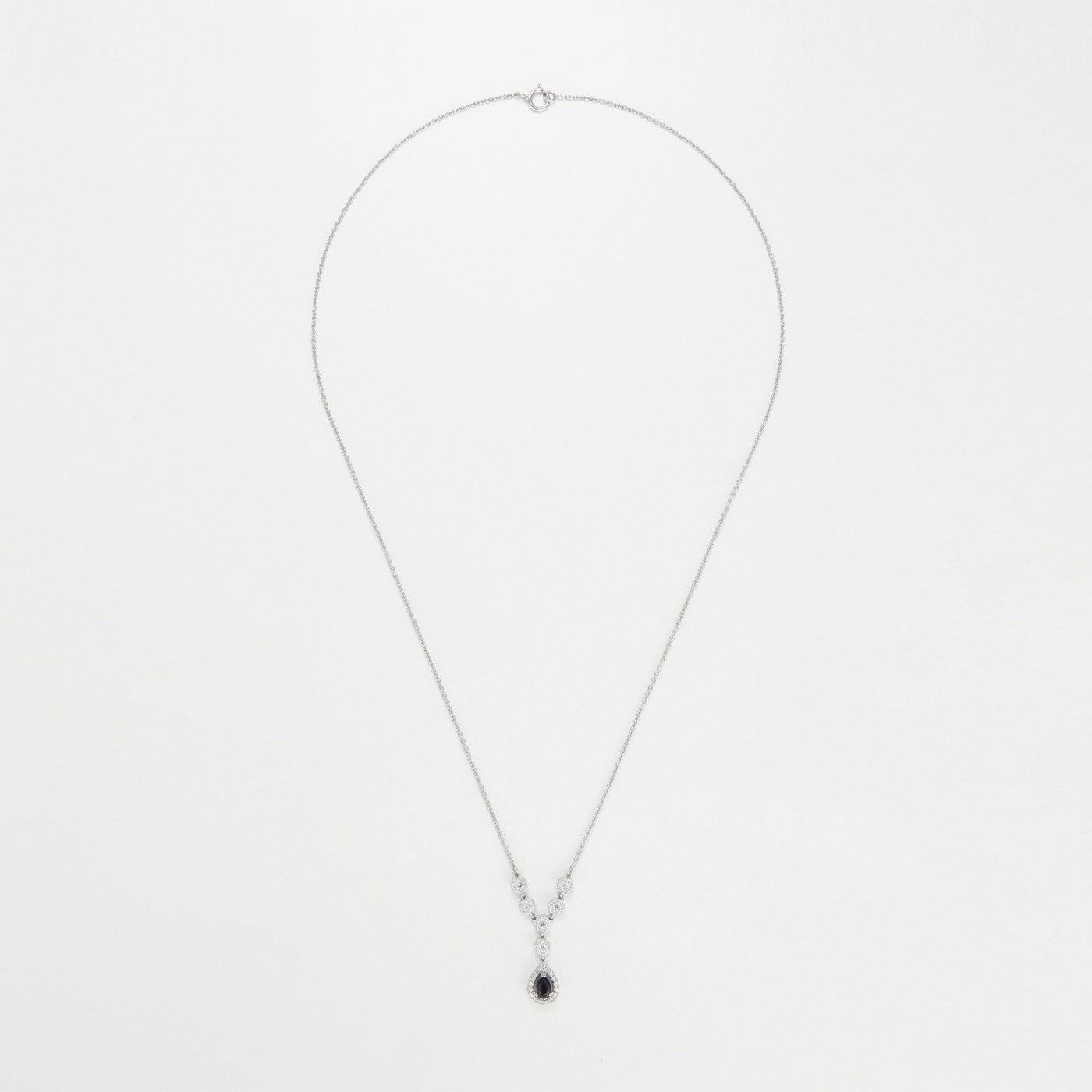 Collier "Historia" - Or Blanc 375/1000