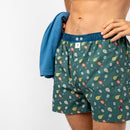 Boxer Shorts In 100% Organic Cotton - Wimbledon