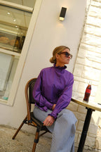 Garance Purple Blouse