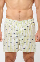 Caleçon Coupe Francaise Kaki - Homme