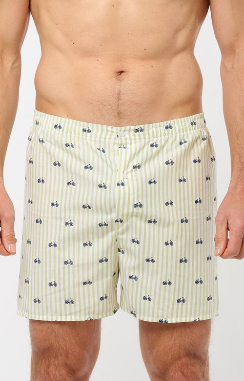 Caleçon Coupe Francaise Kaki - Homme