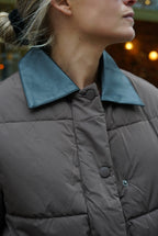 Eva Chocolate Down Jacket