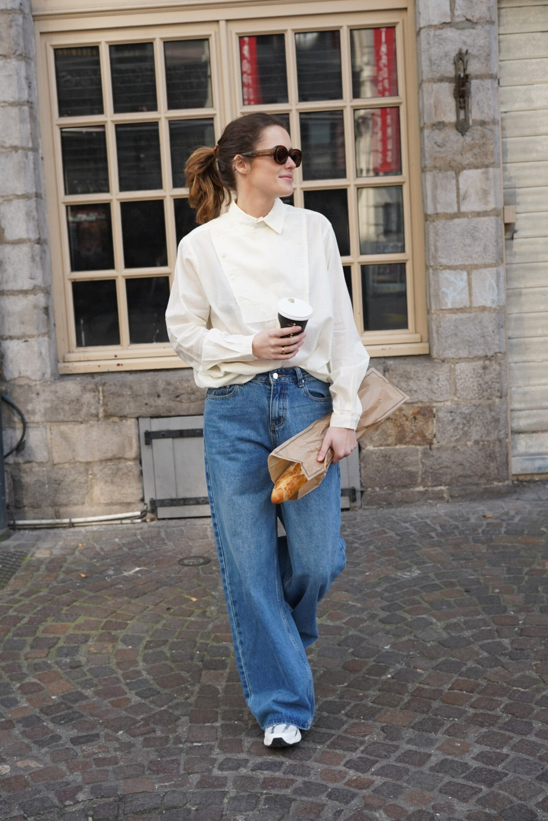 Hector Denim Wide Leg Jeans