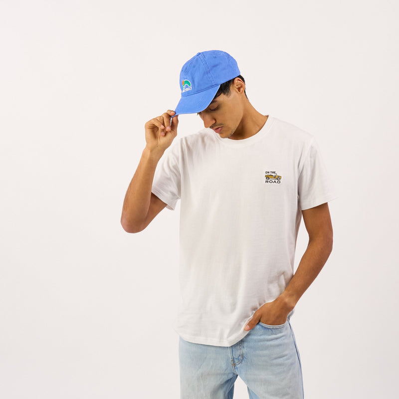 100% Cotton Cap - Sky Blue
