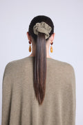 Scrunchie para el pelo Cachou - Verde caqui - Mujer