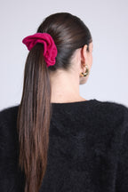Cachou Hair Scrunchie - Fuchsia - Women