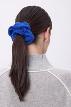 Chouchou Cheveux Cachou - Bleu Roi - Femme