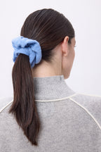 Chouchou Cheveux Cachou - Bleu Ciel - Femme