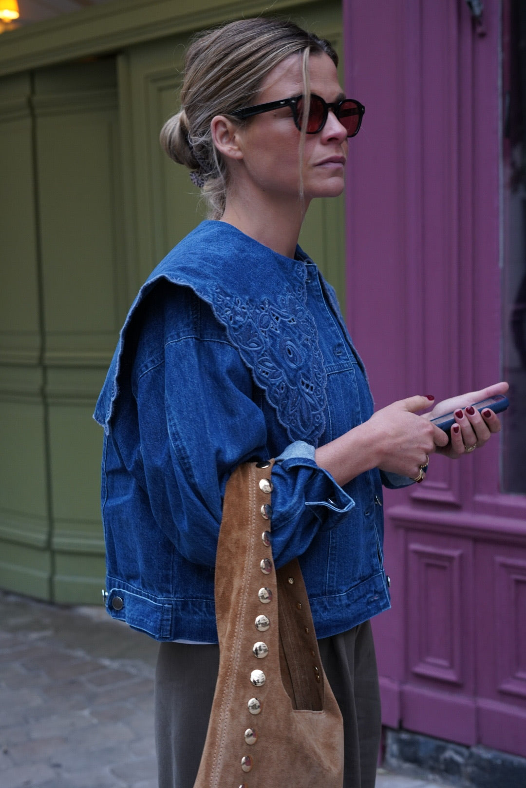 Simone Denim Jacket Blue