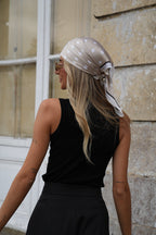 Pañuelo De Lunares Esmée - Beige