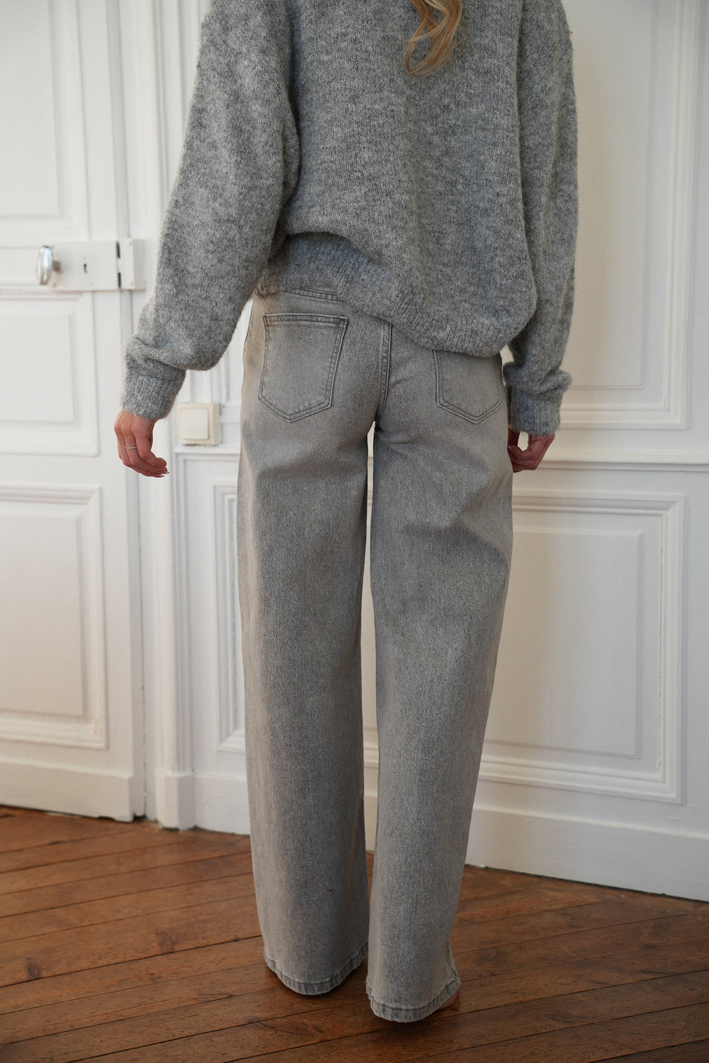 Jean À Paillettes Charlotte - Gris
