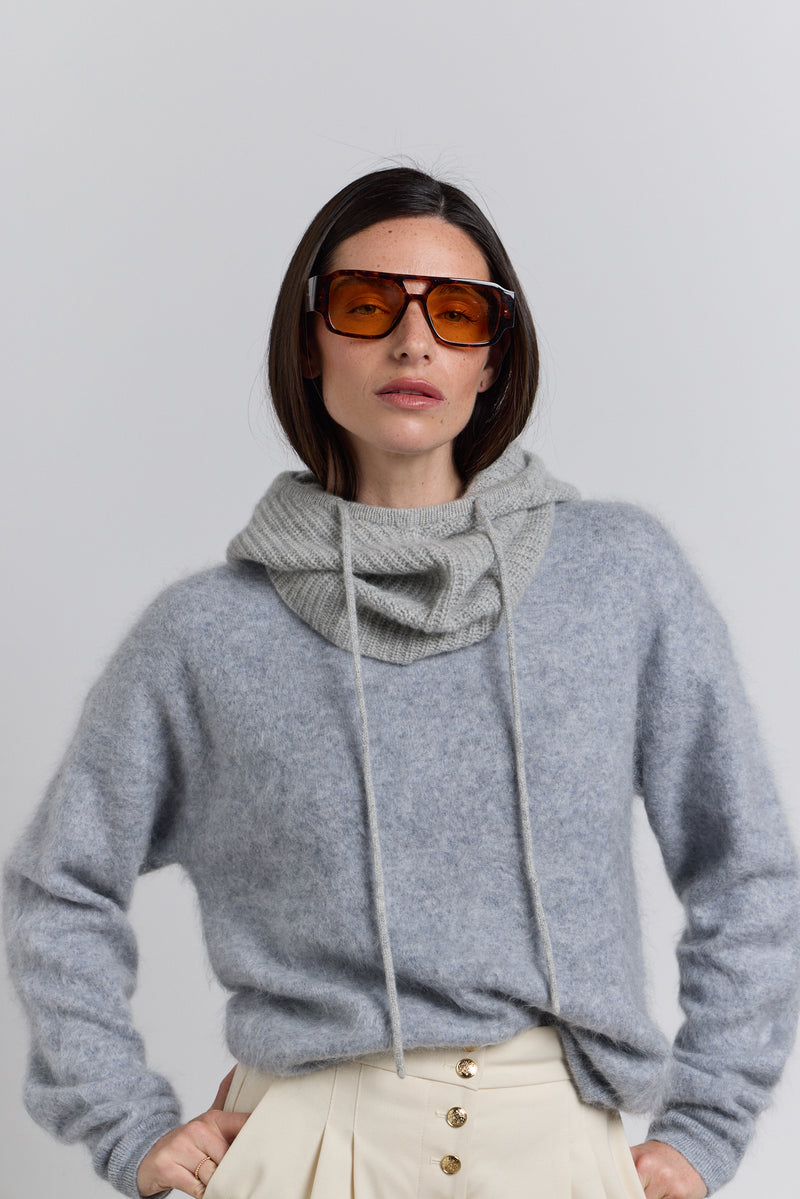 Cagoule Unisexe Oxford - Gris - Mixte