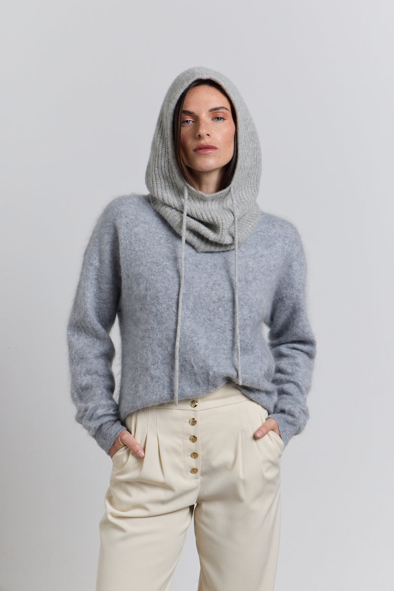 Cagoule Unisexe Oxford - Gris - Mixte