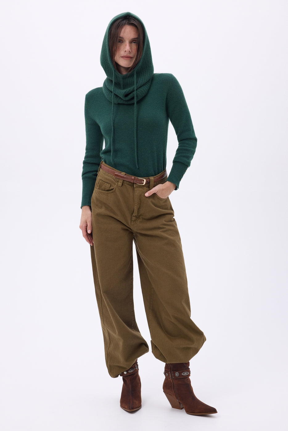 Cagoule - Vert Bouteille - Mixte