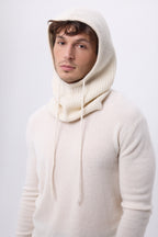 Passamontagna - Bianco - Unisex - 100% Cashmere