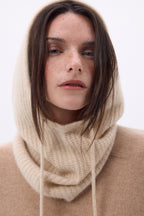 Passamontagna unisex Ecosmoke - Beige - Misto - 100% cashmere