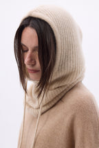 Passamontagna unisex Ecosmoke - Beige - Misto - 100% cashmere