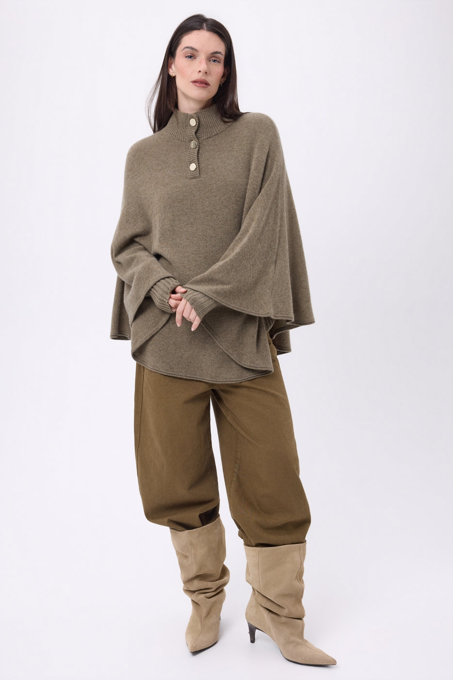 Cagoule - Khaki Chine - Mixte
