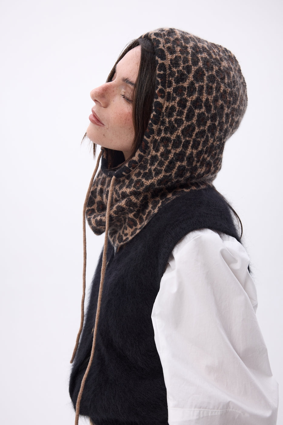 Cagoule Print Leopard - Imprimeed Leopard - Femme