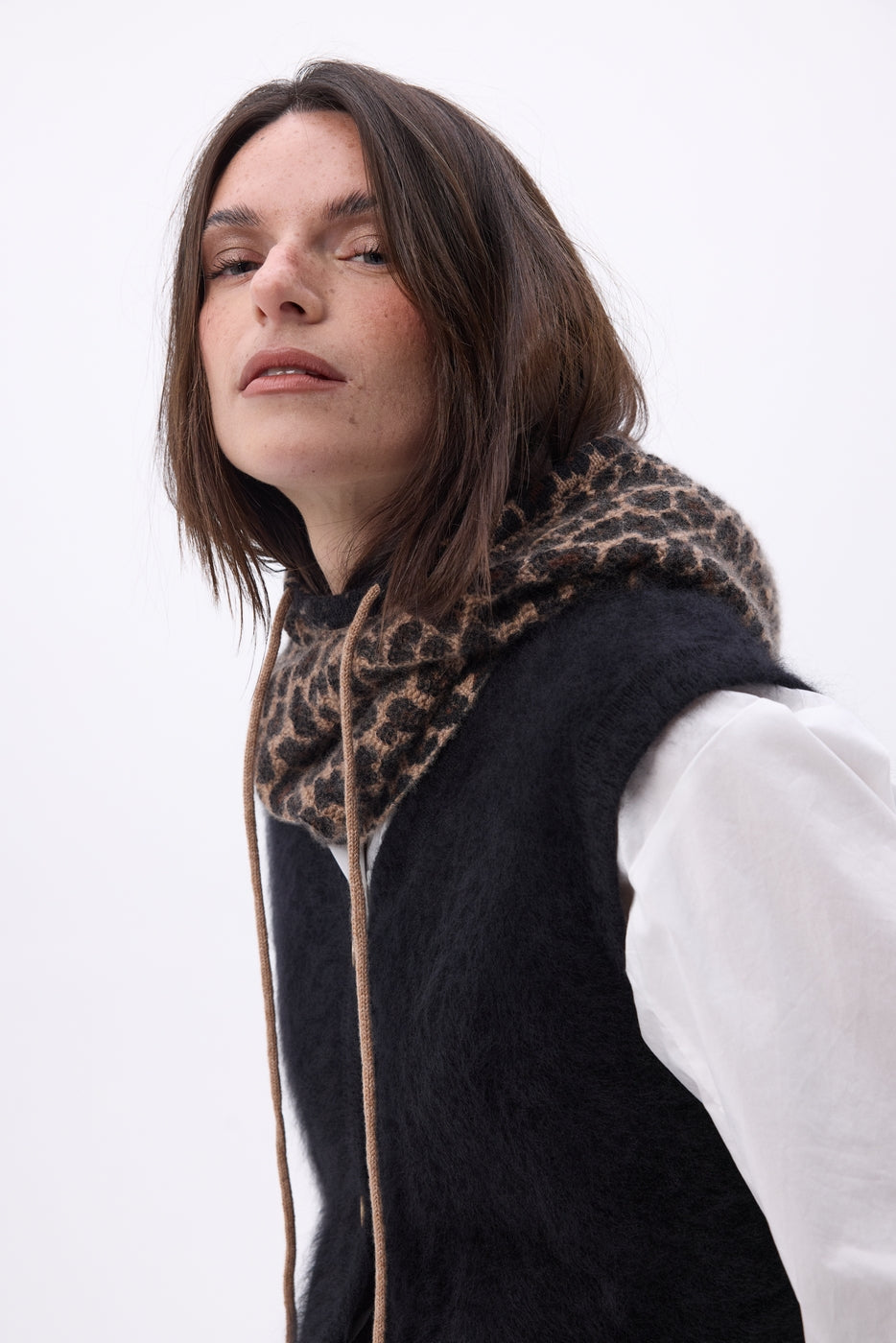 Cagoule Print Leopard - Imprimeed Leopard - Femme