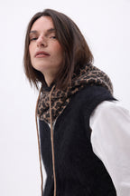 Cagoule Print Leopard - Imprimeed Leopard - Femme