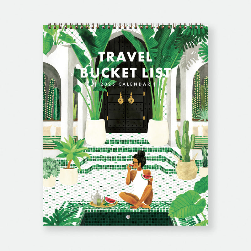 Calendrier Travel Bucket List 2025